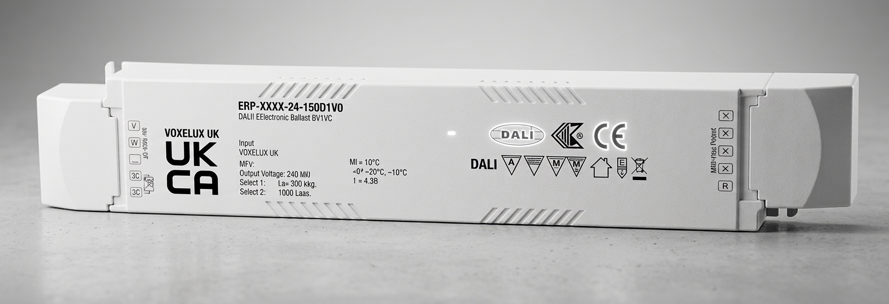 CONSTANT VOLTAGE DT8 DALI DRIVER 24V (4 CHANNEL)