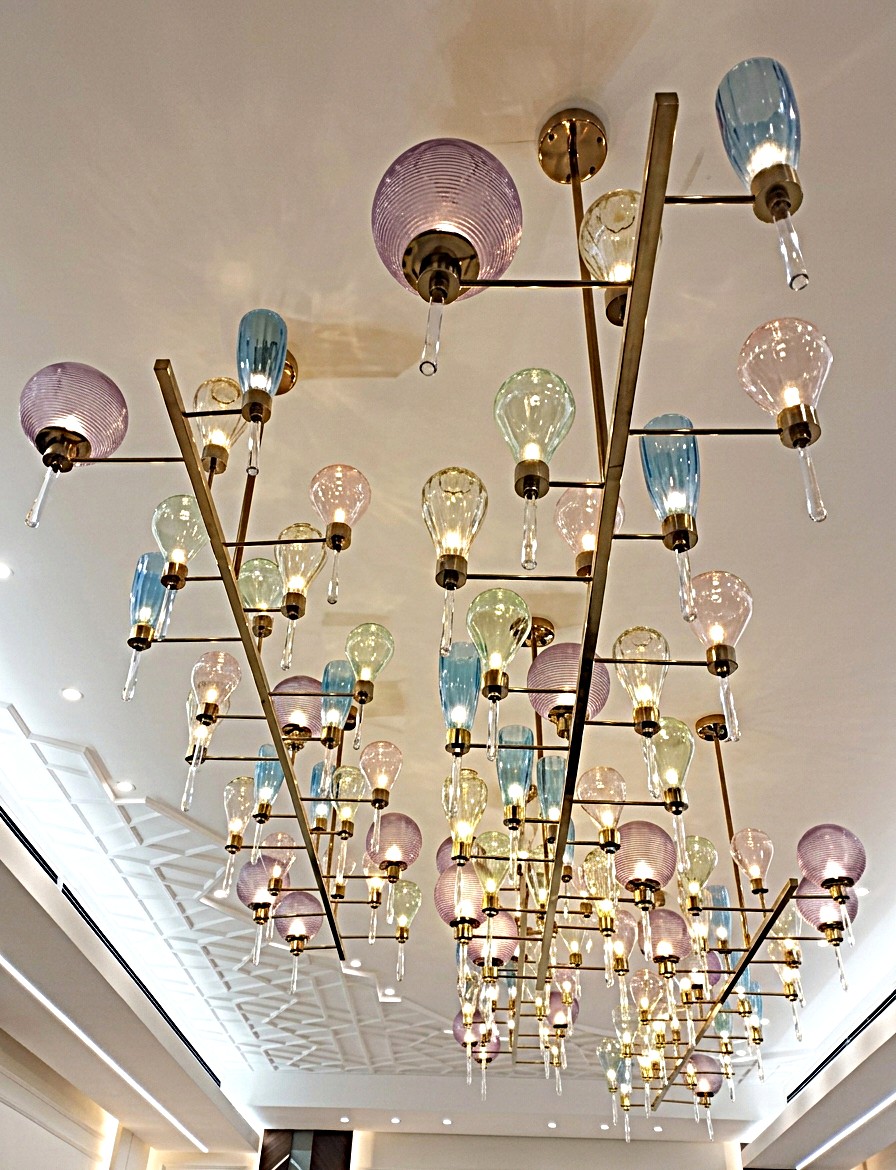 DECORATIVE GLASS PENDANT